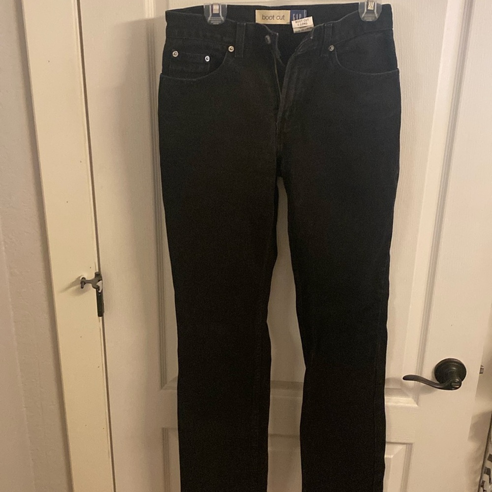 Black boot cut Gap jeans!